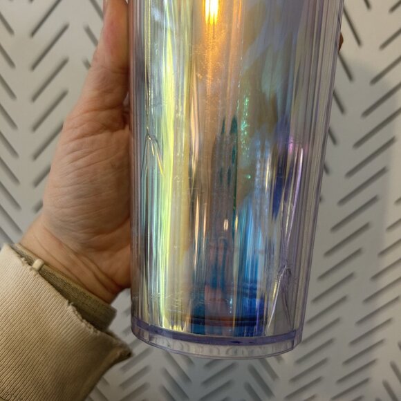 Starbucks 2020 Iridescent Diamond Unicorn Venti Tumbler Cold Cup Dome 24oz READ - Picture 10 of 13